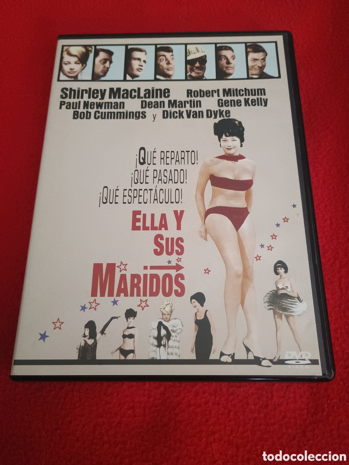 Cine: Dvd ella y sus maridos - Shirley maclaine paul Newman Robert mitchum gene Kelly dick van dyke