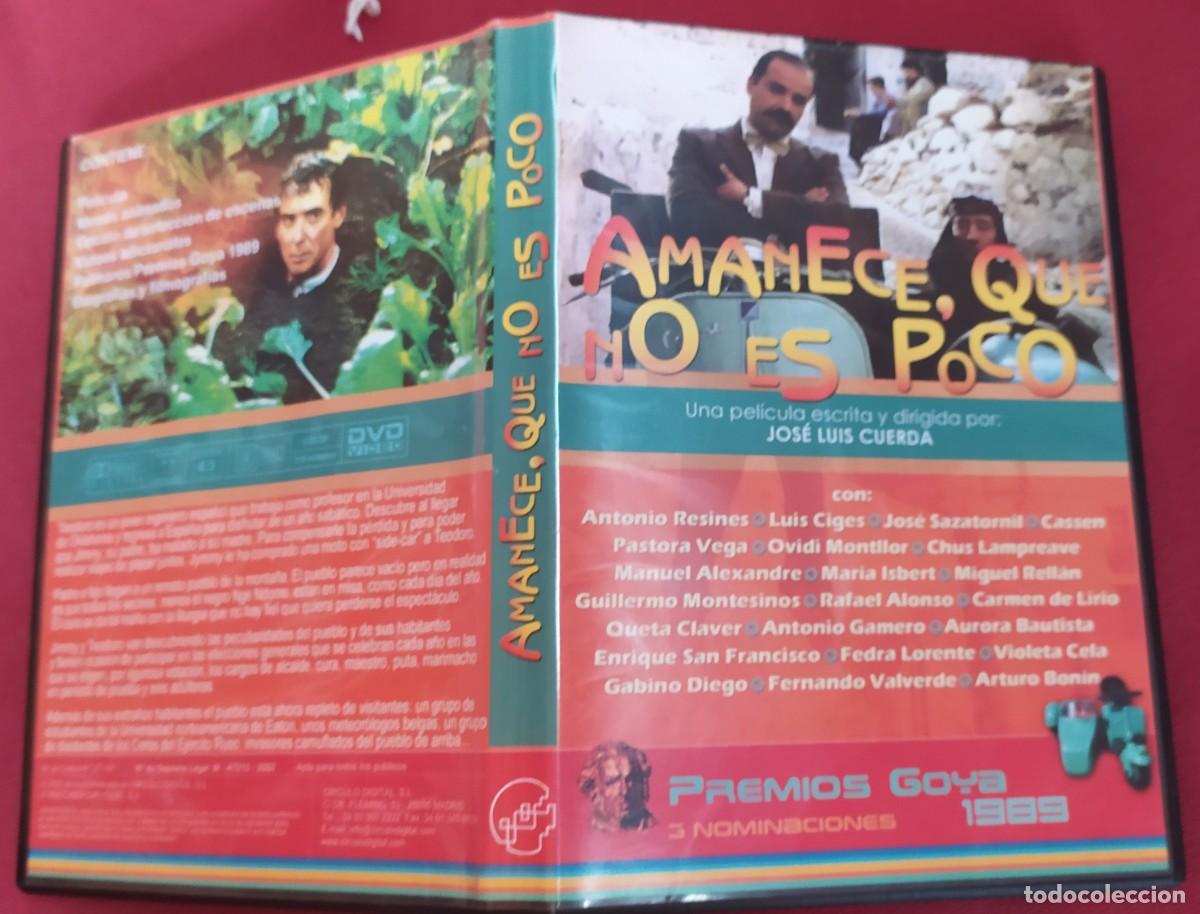 Cine: dvd Amanece que no es poco