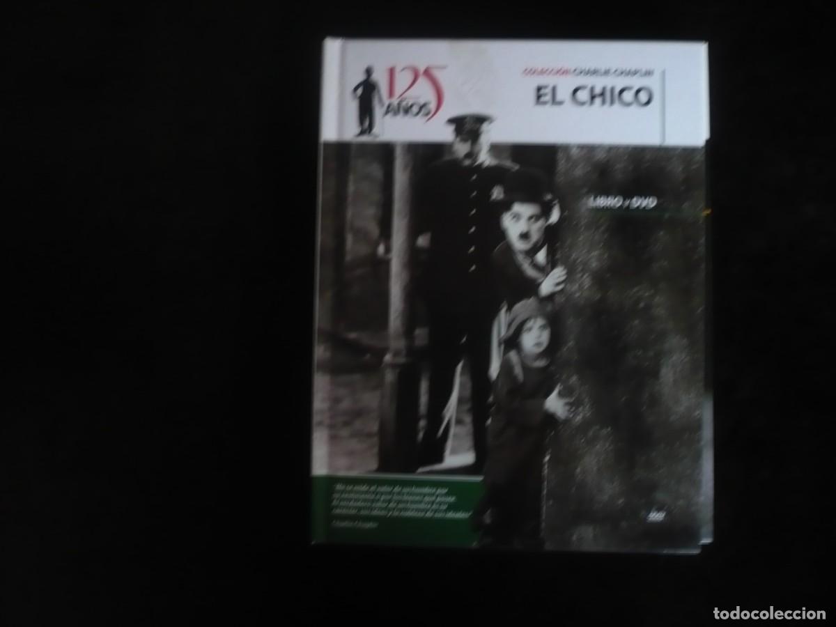 Cine: el chico - coleccion charlie chaplin 125 a&ntilde;os - dvd + libro - dvd como nuevo