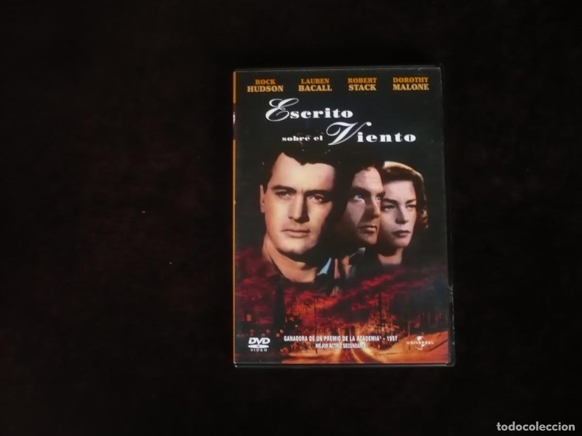 Cine: escrito sobre el viento rock hudson - dvd como nuevo