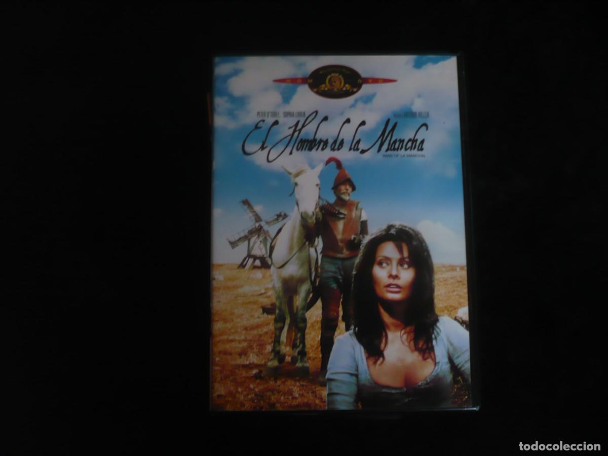 Cine: el hombre de la mancha - con sophia loren - dvd casi como nuevo