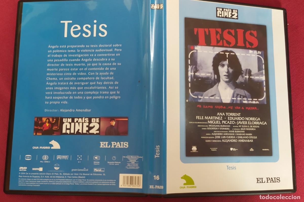 Cine: dvd - Tesis- un pa&iacute;s de cine 2, n&uacute;mero 16