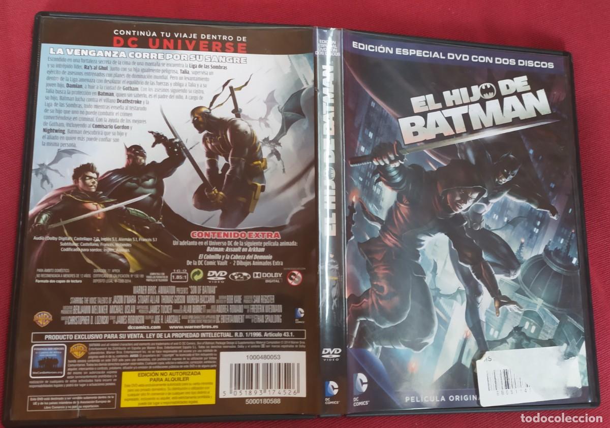 Cine: dvd -El lhijo de batman. Edici&oacute;n especial con dos discos
