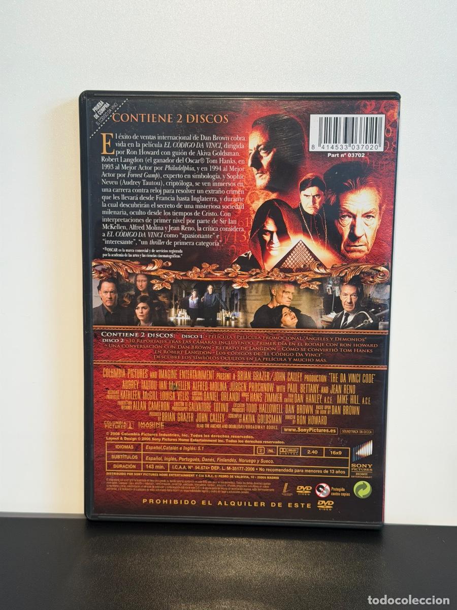 Cine: El C&oacute;digo Da Vinci (2xDVD) - Foto 2