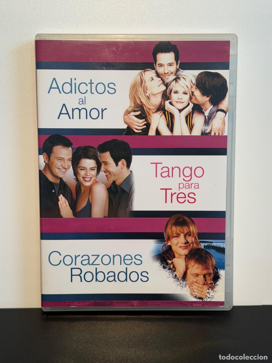 Cin&eacute;ma: Adictos Al Amor + Tango Para Tres + Corazones Robados (3xDVD)