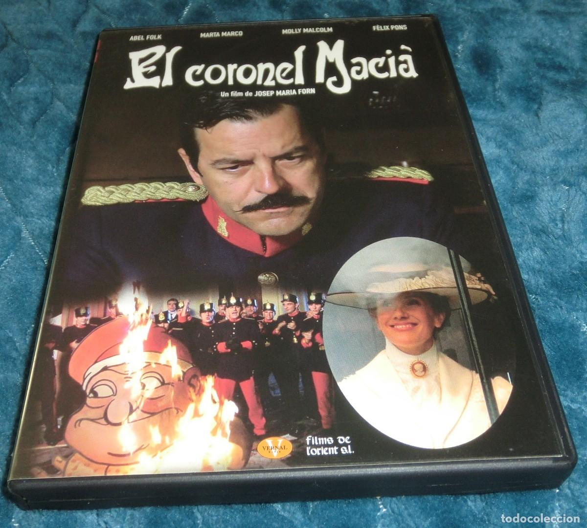 Cine: DVD EL CORONEL MACI&Agrave; - ABEL FOLK (DE COLECCIONISTA- PERFECTO ESTADO - UN S&Oacute;LO USO)