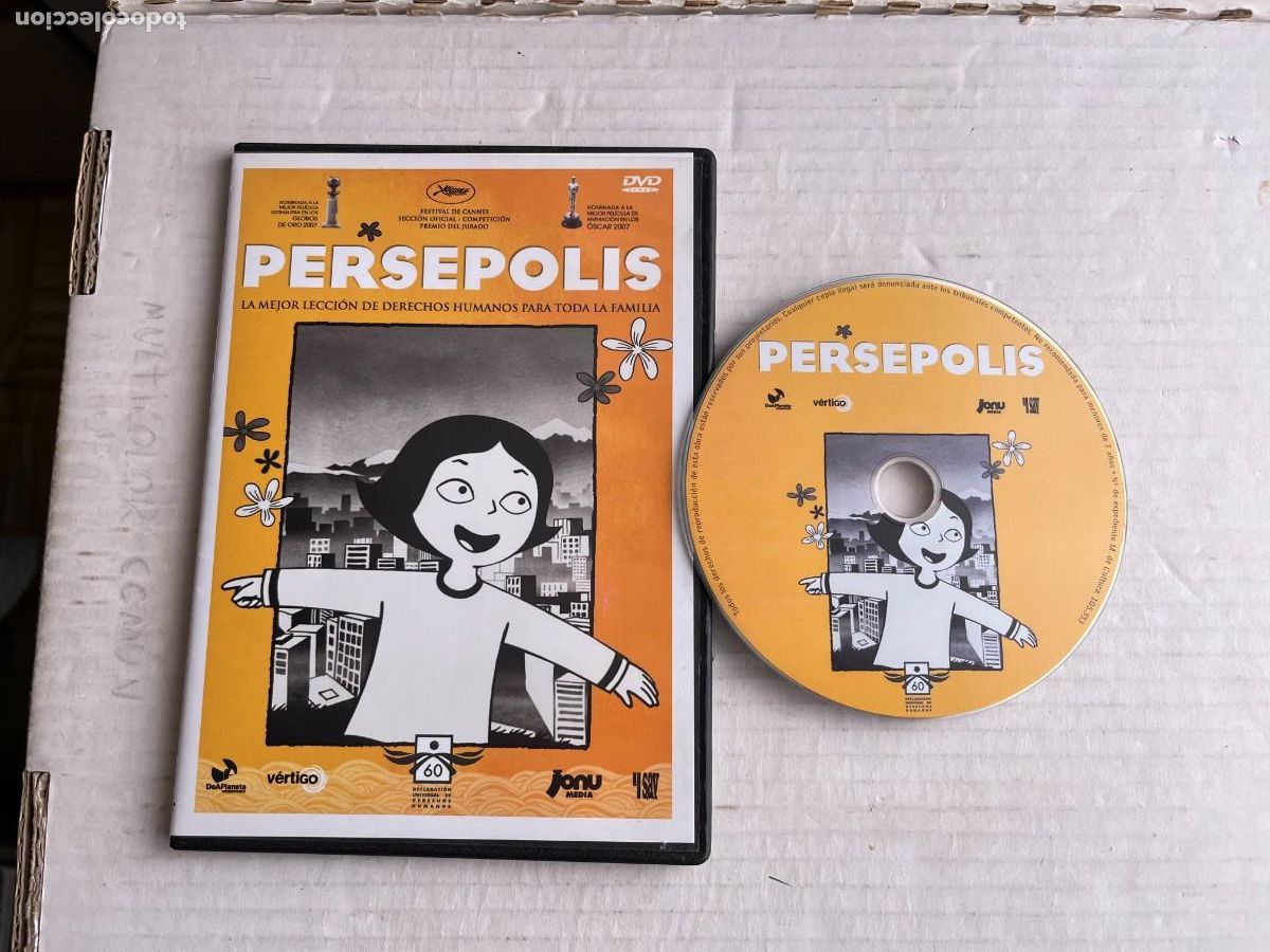 Cine: PERSEPOLIS - PELICULA ANIMACION SOBRE IRAN - CAJA SLIM DVD KREATEN