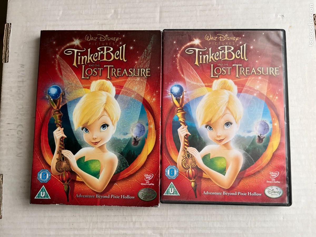 Cine: TINKERBELL AND THE LOST TREASURE DISNEY - PELICULA DVD KREATEN