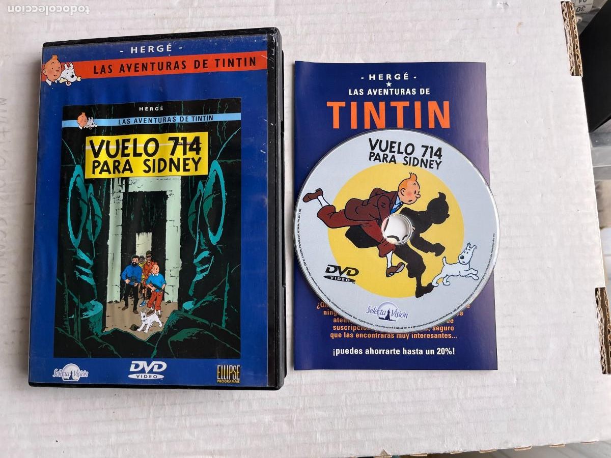 Cinema: VUELO 714 PARA SIDENY TINTIN - PELICULA DVD KREATEN