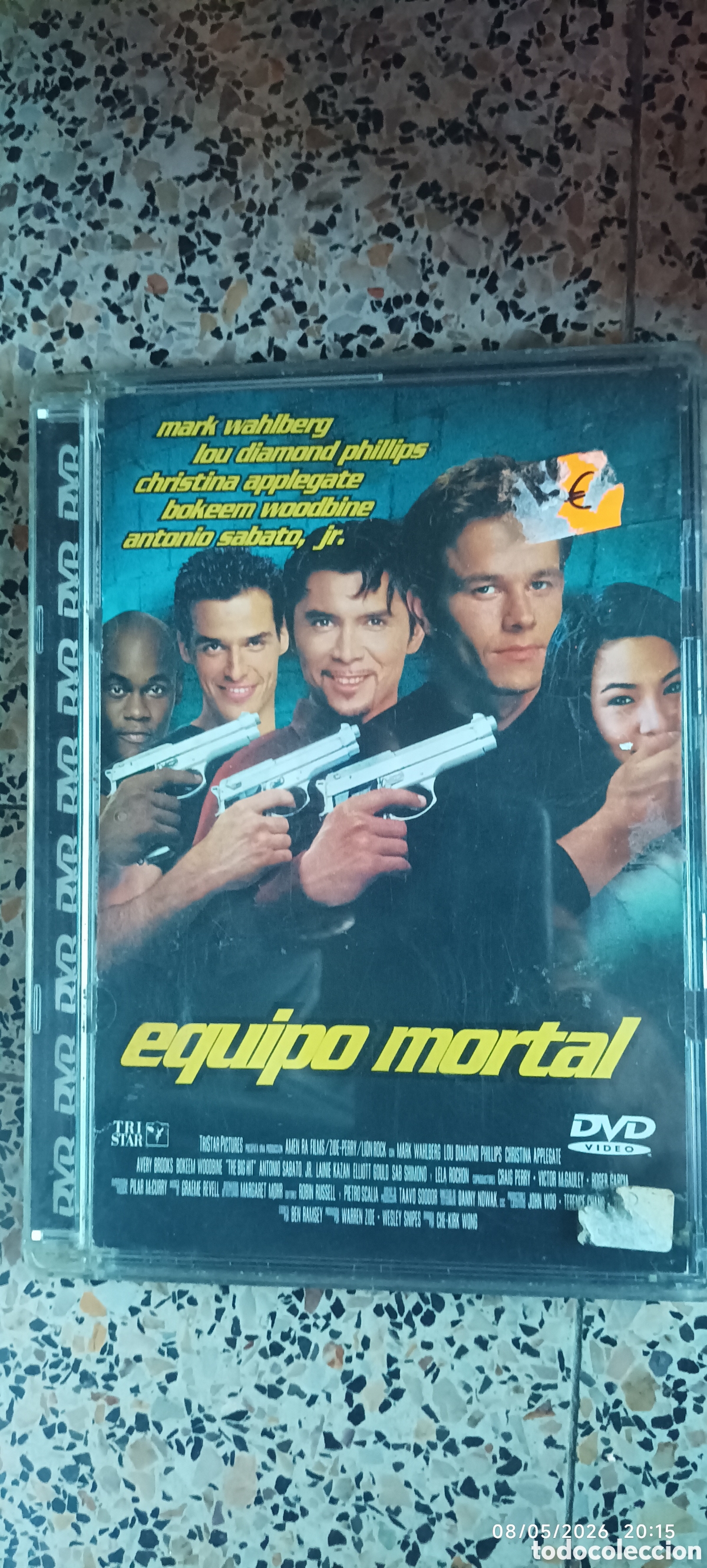Cine: Equipo mortal dvd Mark Wahlberg