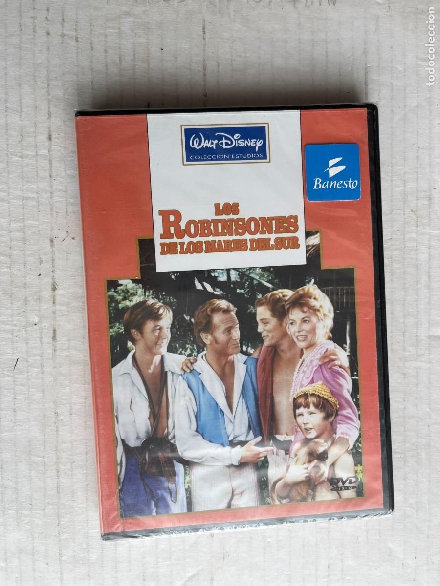 Cine: LOS ROBINSONES DE LOS MARES DEL SUR - DISNEY PRECINTADA- PELICULA DVD KREATEN