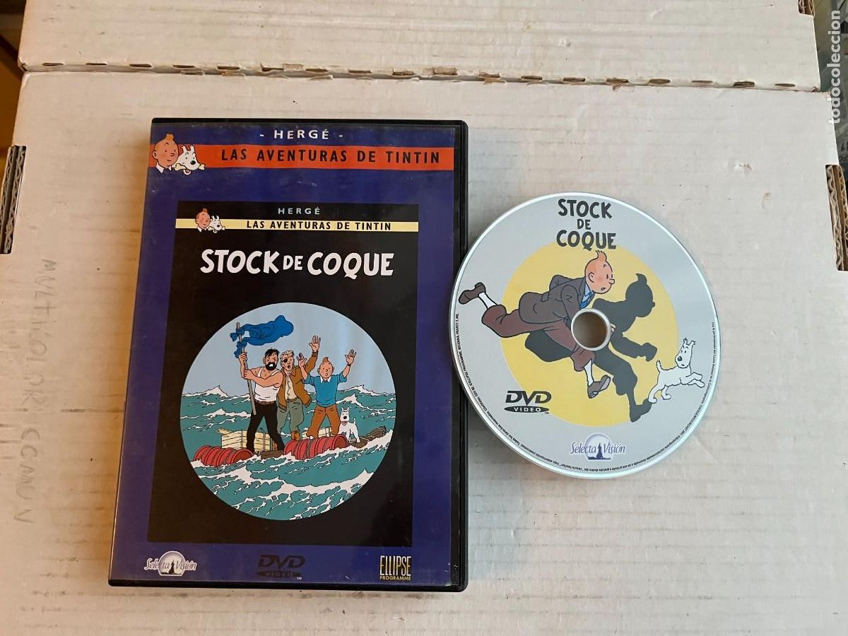 Cine: STOCK DE COQUE TINTIN - PELICULA DVD KREATEN