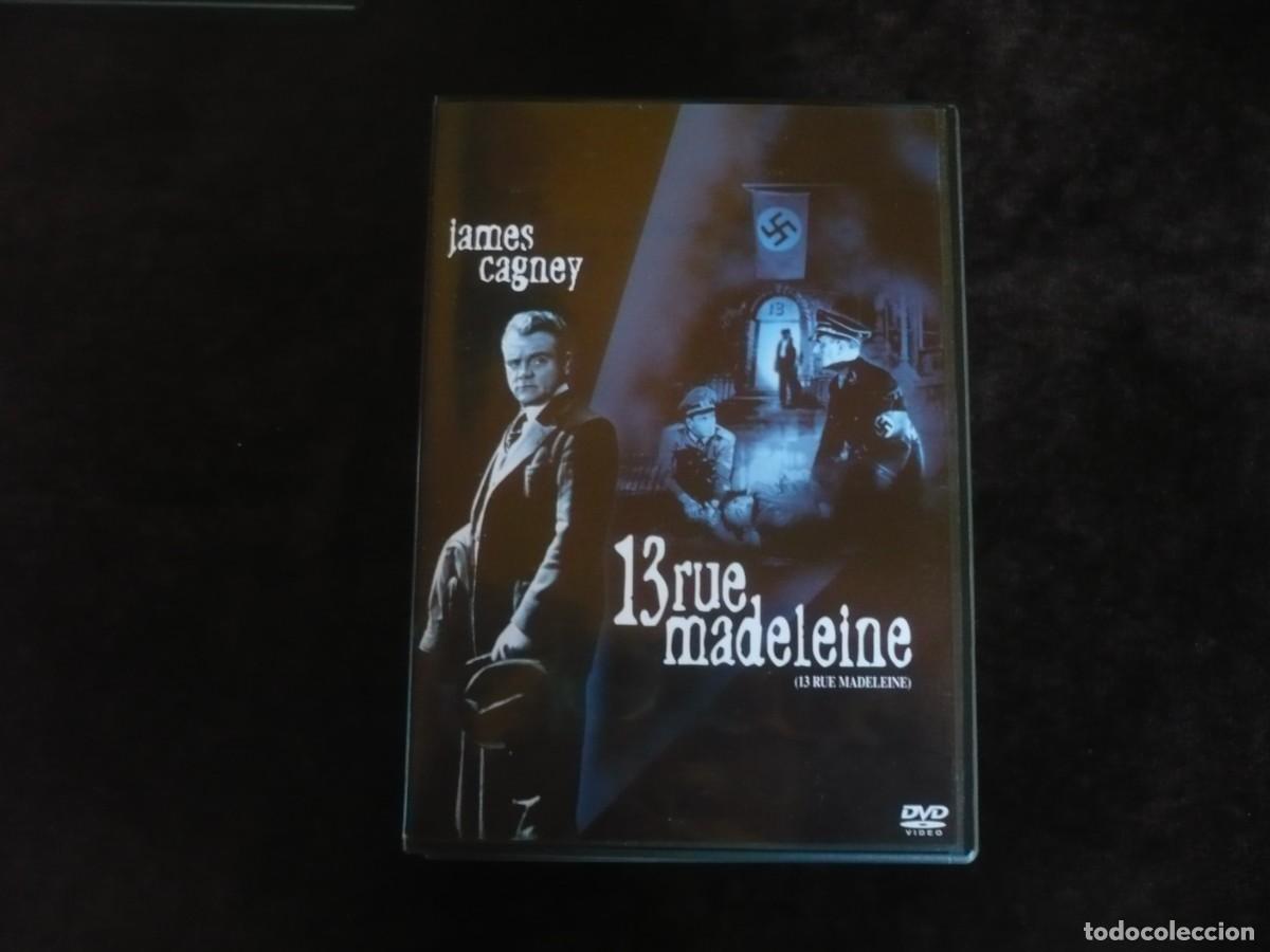 Cine: 13 rue madeleine - james cagney - dvd como nuevo