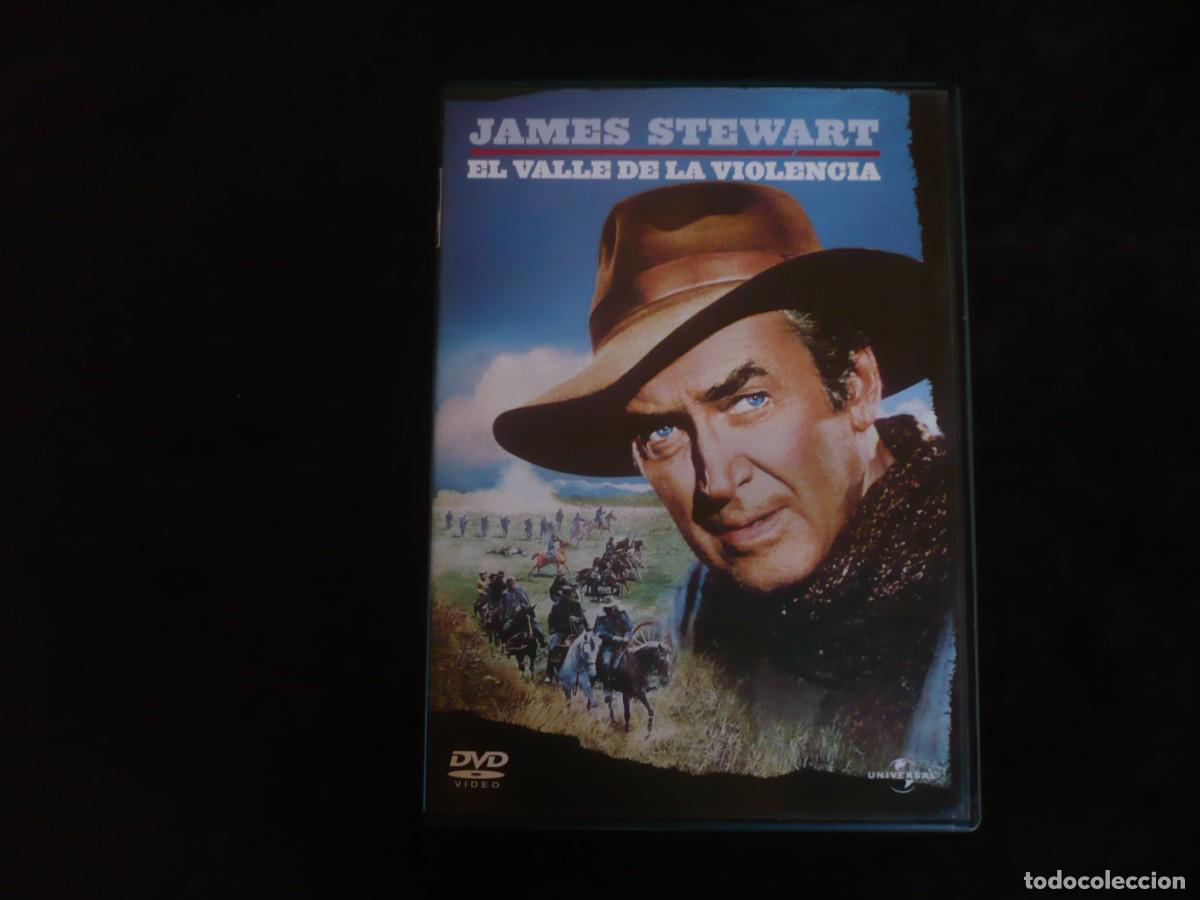 Cine: el valle de la violencia - james stewart - dvd como nuevo