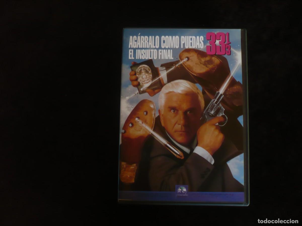 Cine: agarralo como puedas el insulto final 33/1/3 - dvd como nuevo con folleto