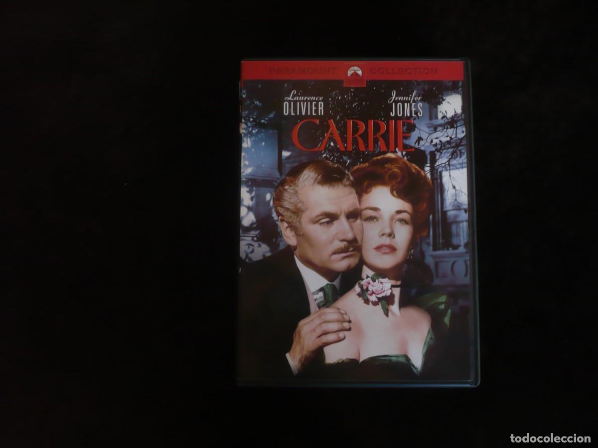 Cine: carrie - laurence olivier y jennifer jones - dvd como nuevo