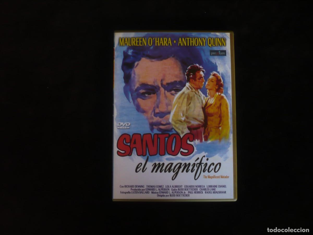 Cine: santos el magnifico - maureen o'hara y anthony quinn - dvd como nuevo