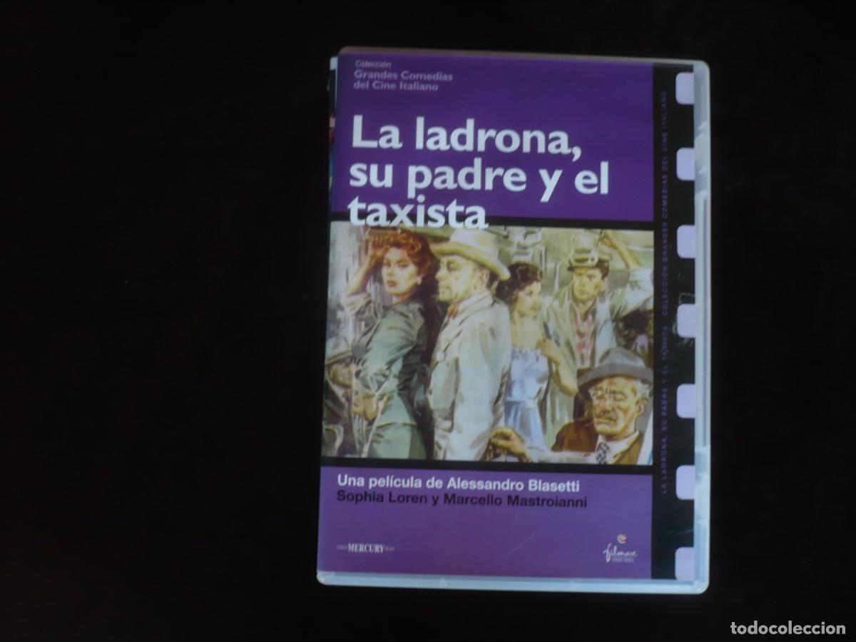 Cine: la ladrona su padre y el taxista - sophia loren marcello mastroianni - dvd como nuevo