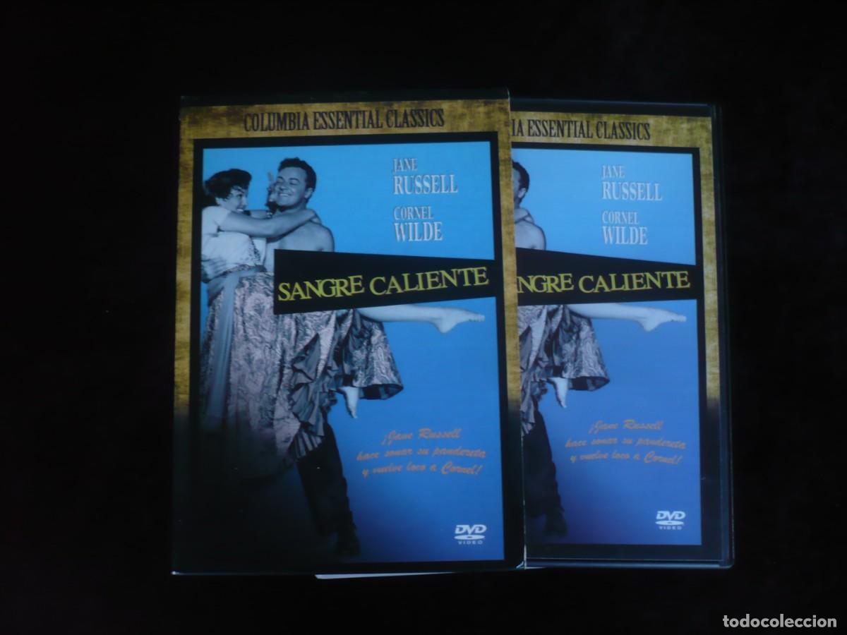 Cine: sangre caliente - jane russell y cornel wilde - dvd como nuevo