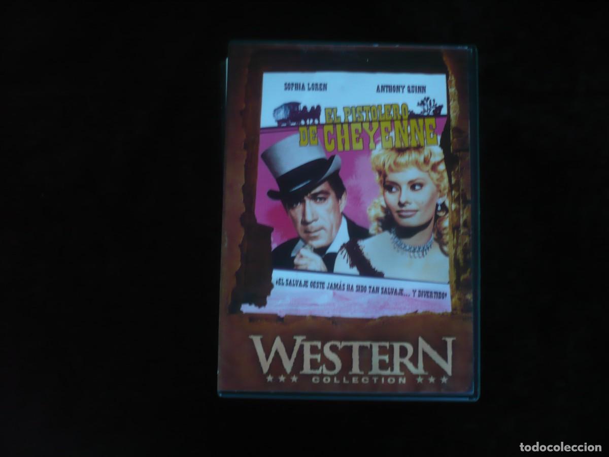 Cine: el pistolero de cheyenne - sophia loren y anthony quinn - dvd casi como nuevo