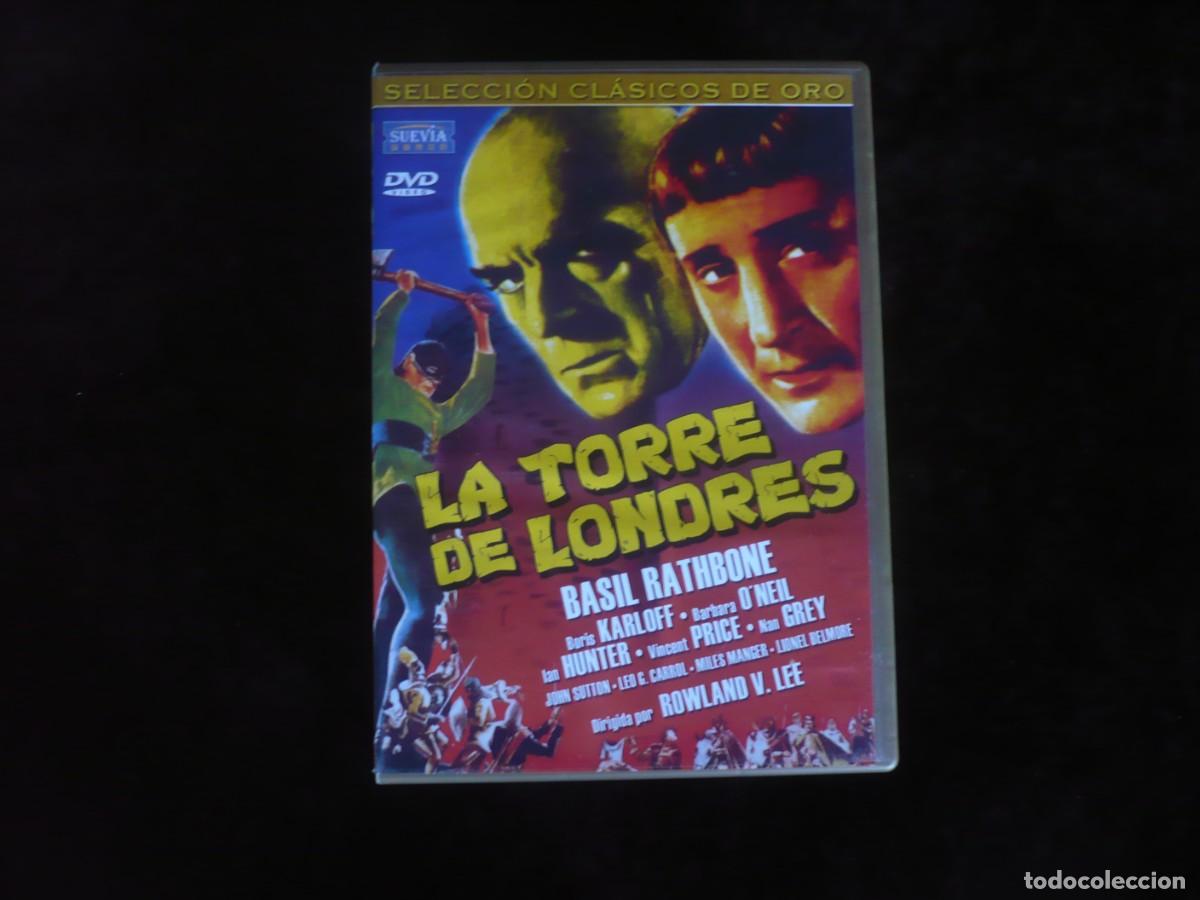 Cine: la torre de londres - dvd casi como nuevo