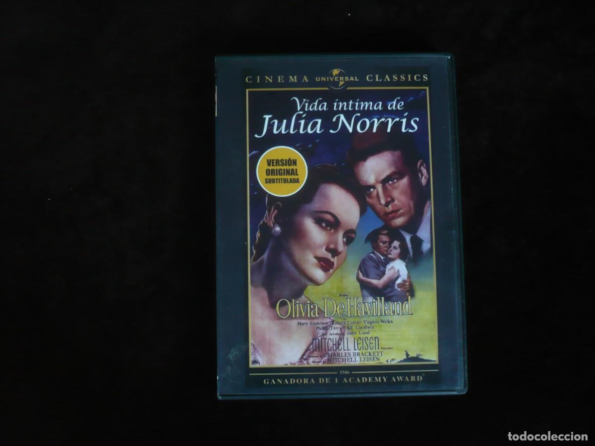 Cine: vida intima de julia norris - olivia de havilland - dvd casi como nuevo