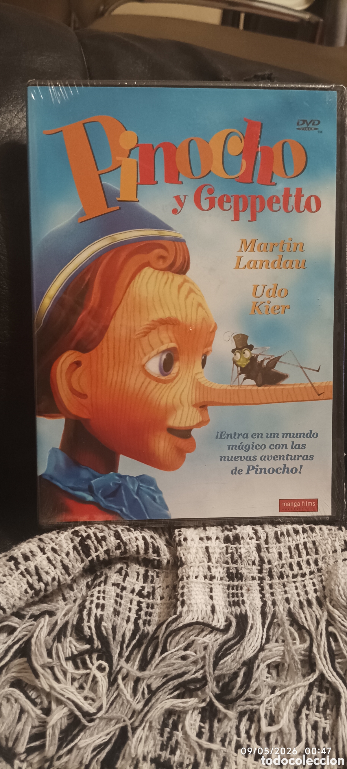 Cine: Pinocho y Geppeto dvd precintada