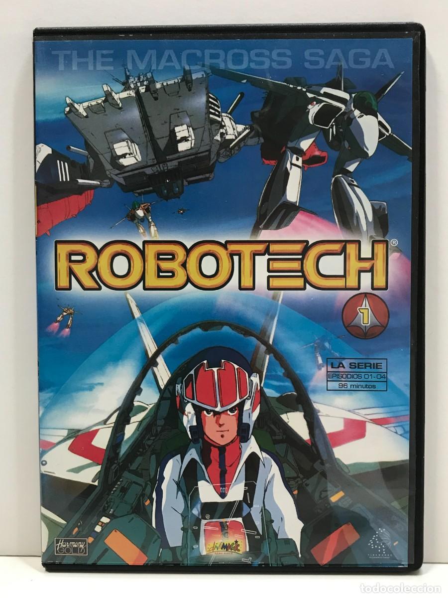 Cine: DVD SLIM, THE MACROSS SAGA - ROBOTECH N&ordm; 1