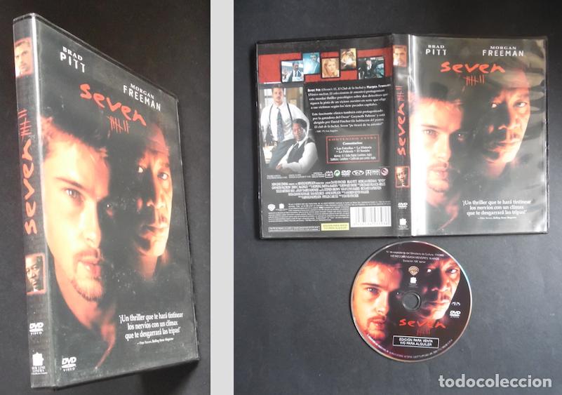 Cine: Seven (1995), de David Fincher con Brad Pitt, Morgan Freeman y Gwyneth Paltrow. Thriller cruel