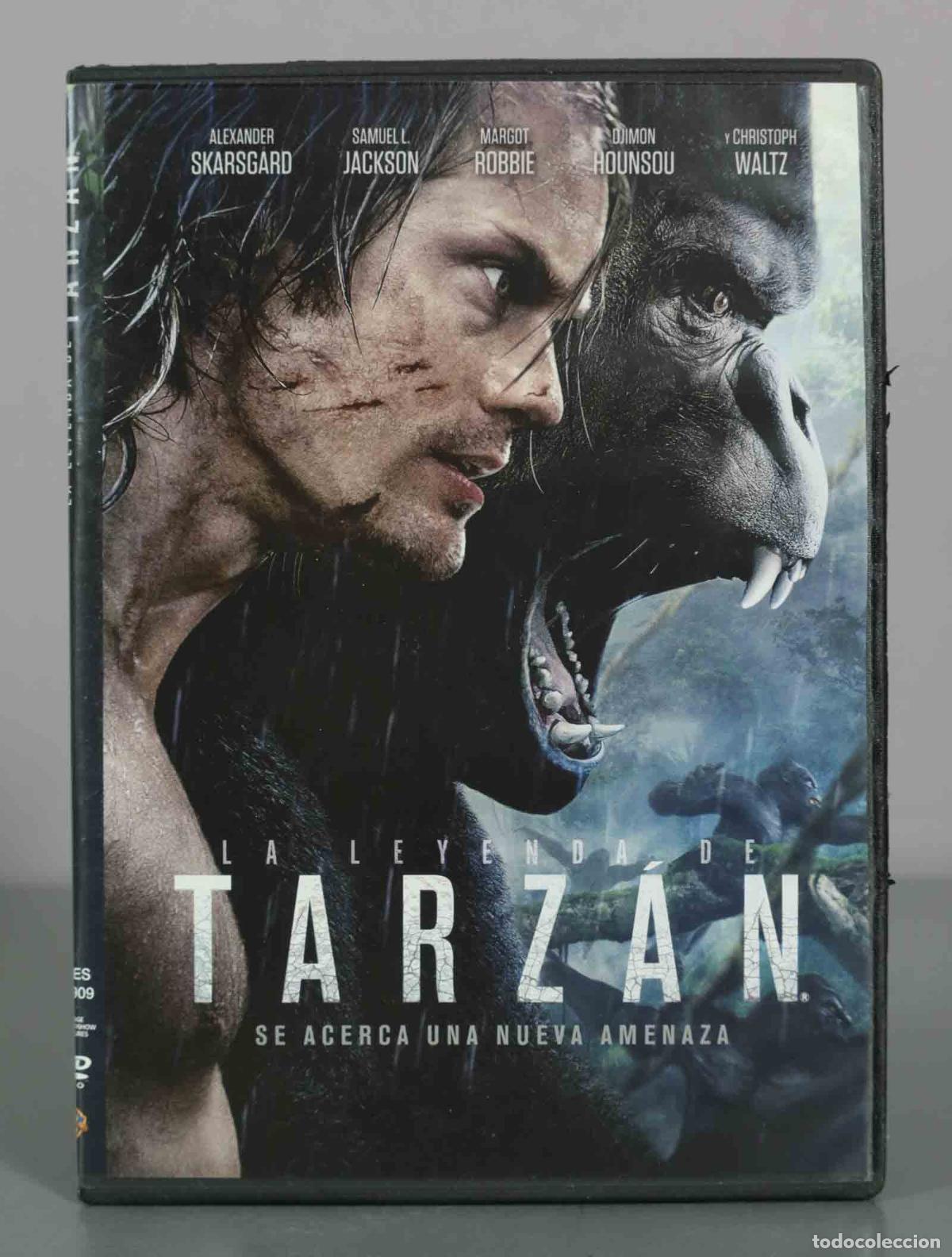 Cine: DVD. La leyenda de Tarz&aacute;n - Alexander Skarsg&aring;rd, Margot Robbie, Samuel L. Jackson, Christoph Waltz