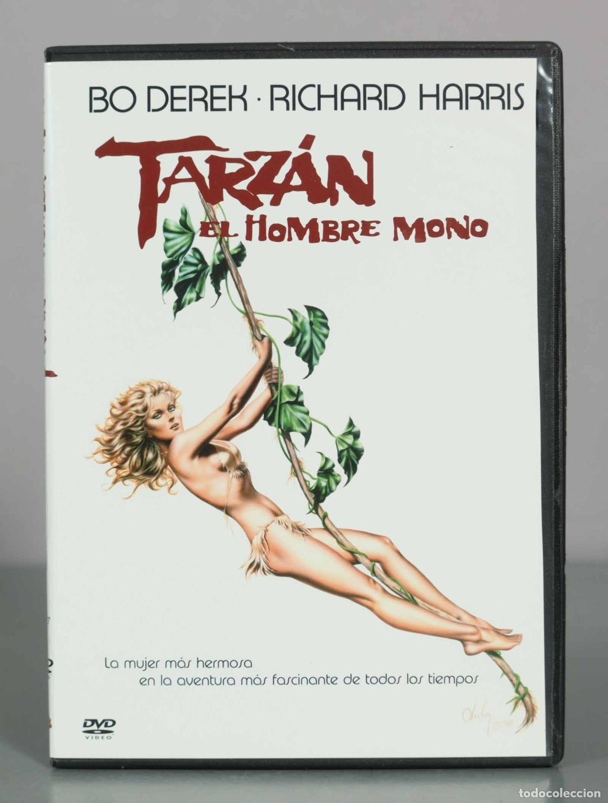 Cine: DVD. Tarz&aacute;n, el hombre mono - Bo Derek, Richard Harris, Miles O&acute;Keeffe - John Derek