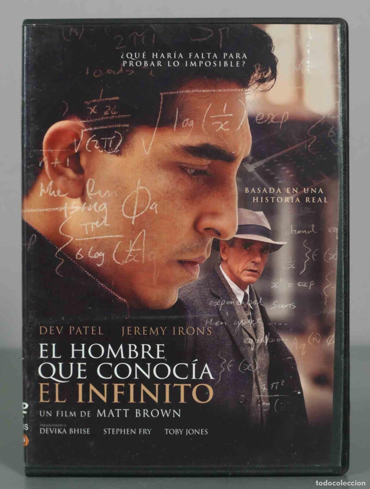 Cin&eacute;ma: DVD. El hombre que conoc&iacute;a el infinito - Matt Brown, Dev Patel, Jeremy Irons