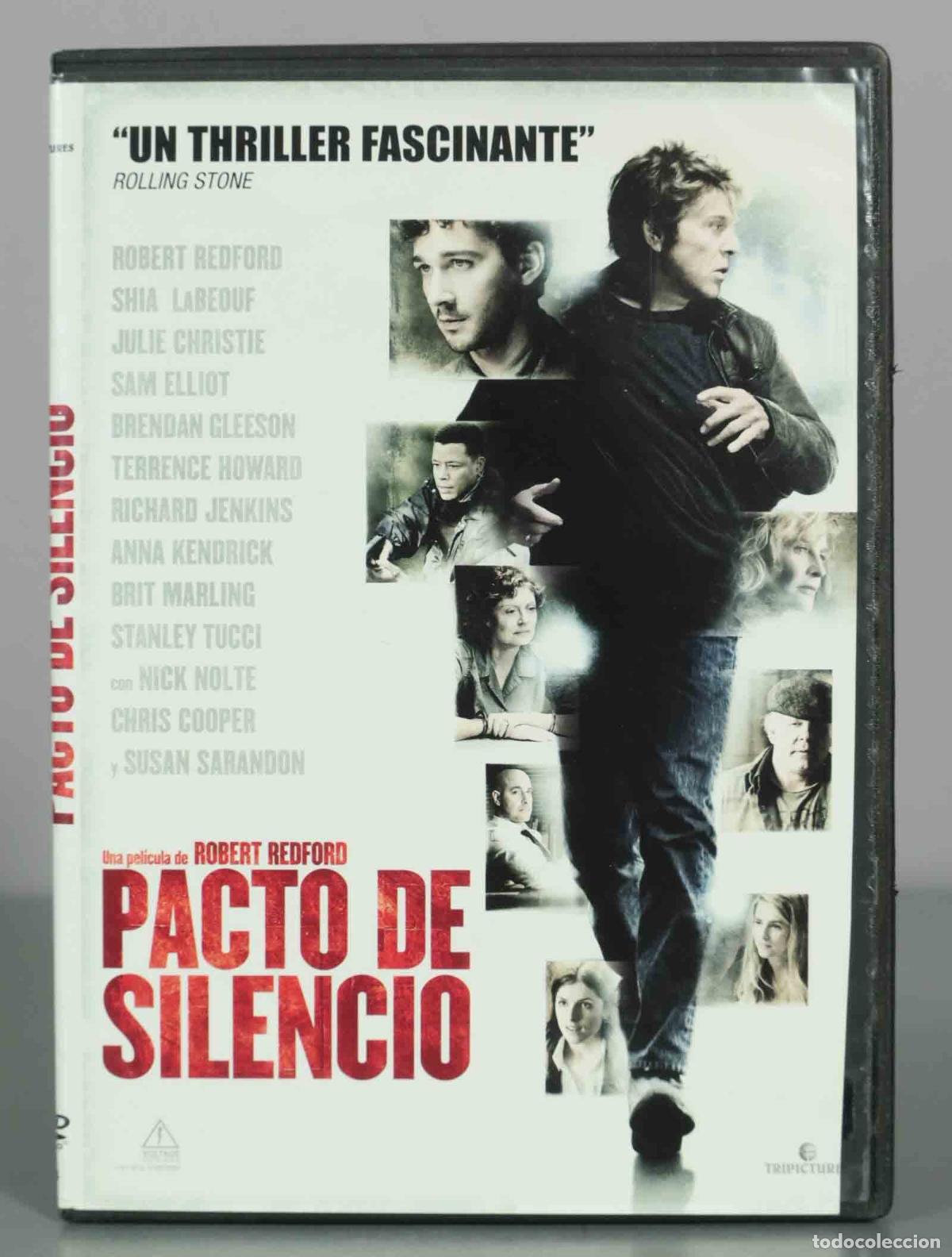 Cin&eacute;ma: DVD. Pacto de silencio - Robert Redford, Shia LaBeouf, Julie Christie, Sam Elliott, Brendan Gleeson