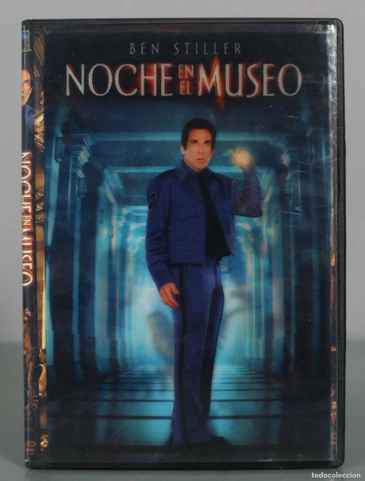 Cine: DVD. Noche en el museo - Ben Stiller - Portada lenticular