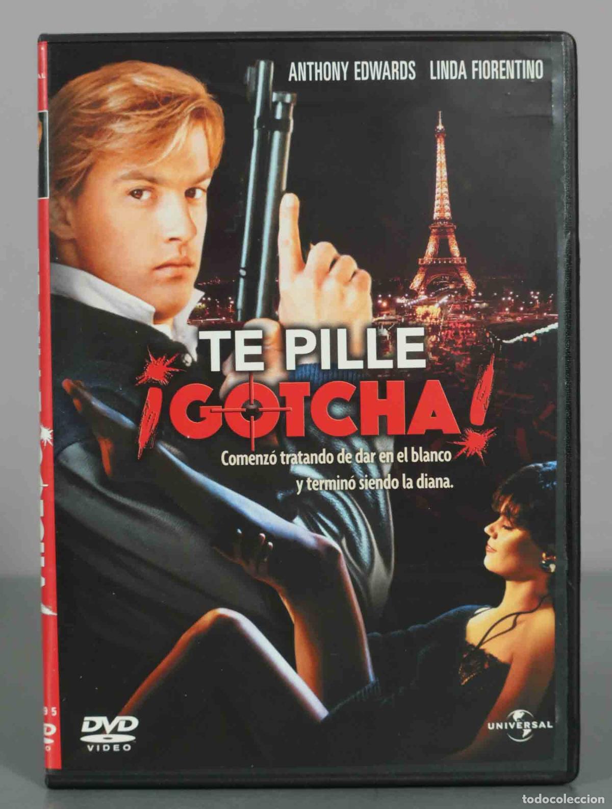 Cine: DVD. Te pill&eacute;! Gotcha! - Jeff Kanew, Anthony Edwards, Linda Fiorentino
