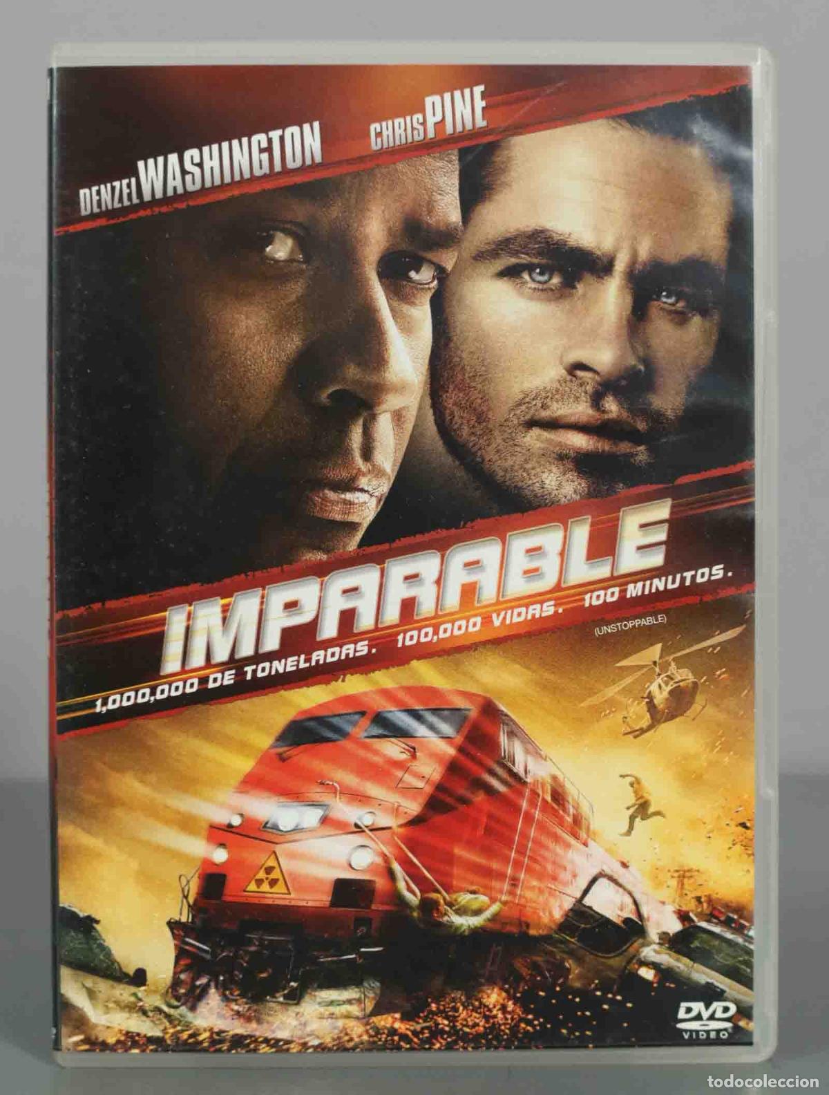 Cine: DVD. Imparable - Tony Scott - Denzel Washington, Chris Pine