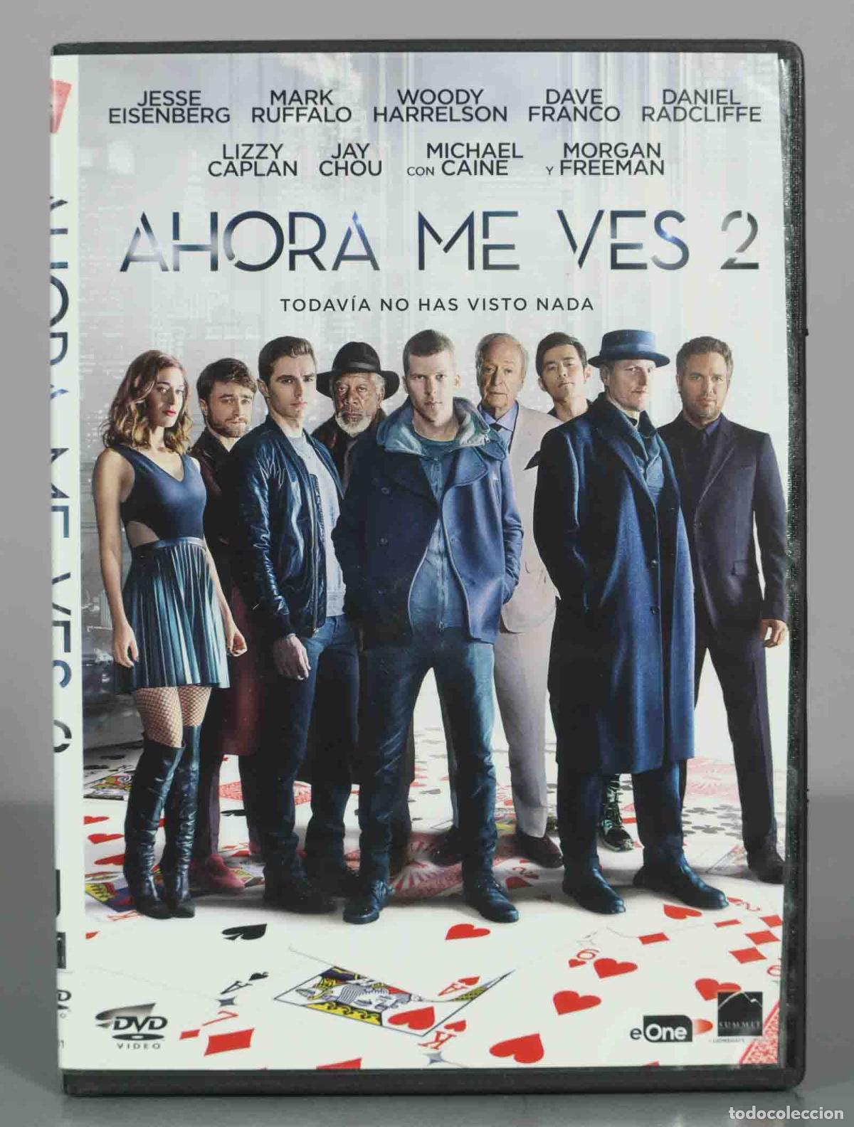 Cine: DVD. Ahora me ves 2 - Jon M. Chu, Jesse Eisenberg, Mark Ruffalo, Woody Harrelson, Dave Franco, Dani