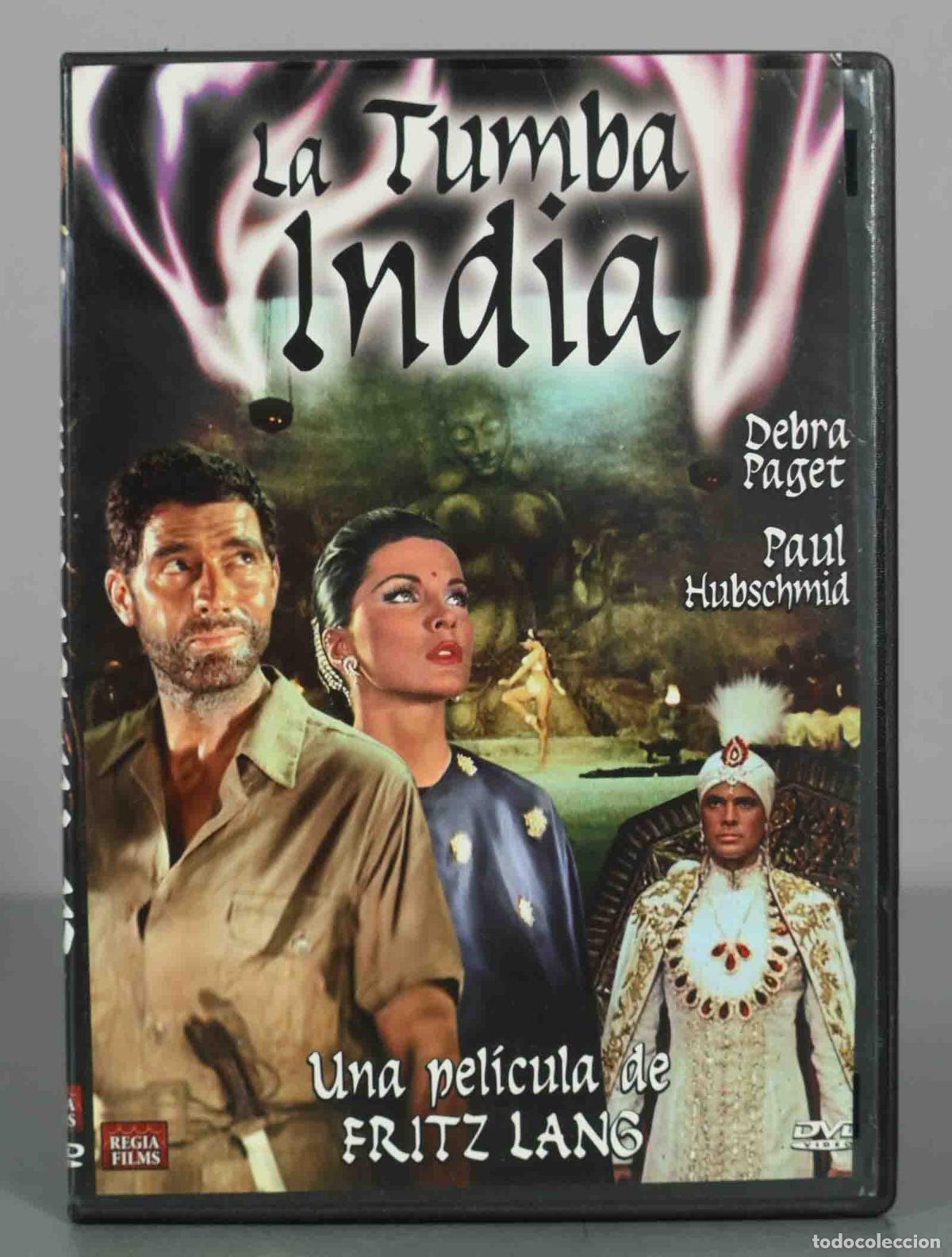 Cine: DVD. La Tumba India - Fritz Lang, Debra Paget, Paul Hubschmid - Regia Films