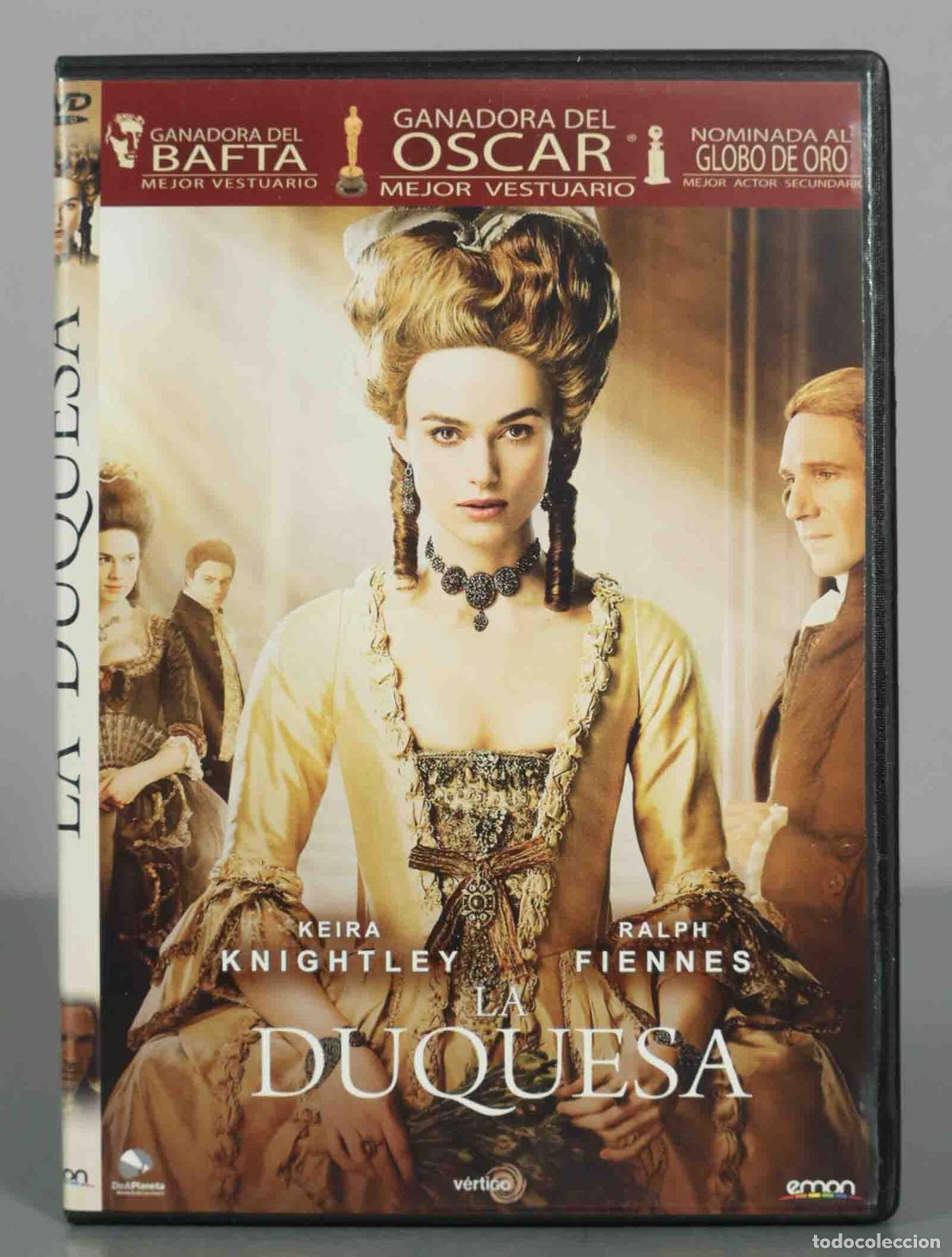 Cine: DVD. La Duquesa - Keira Knightley, Ralph Fiennes