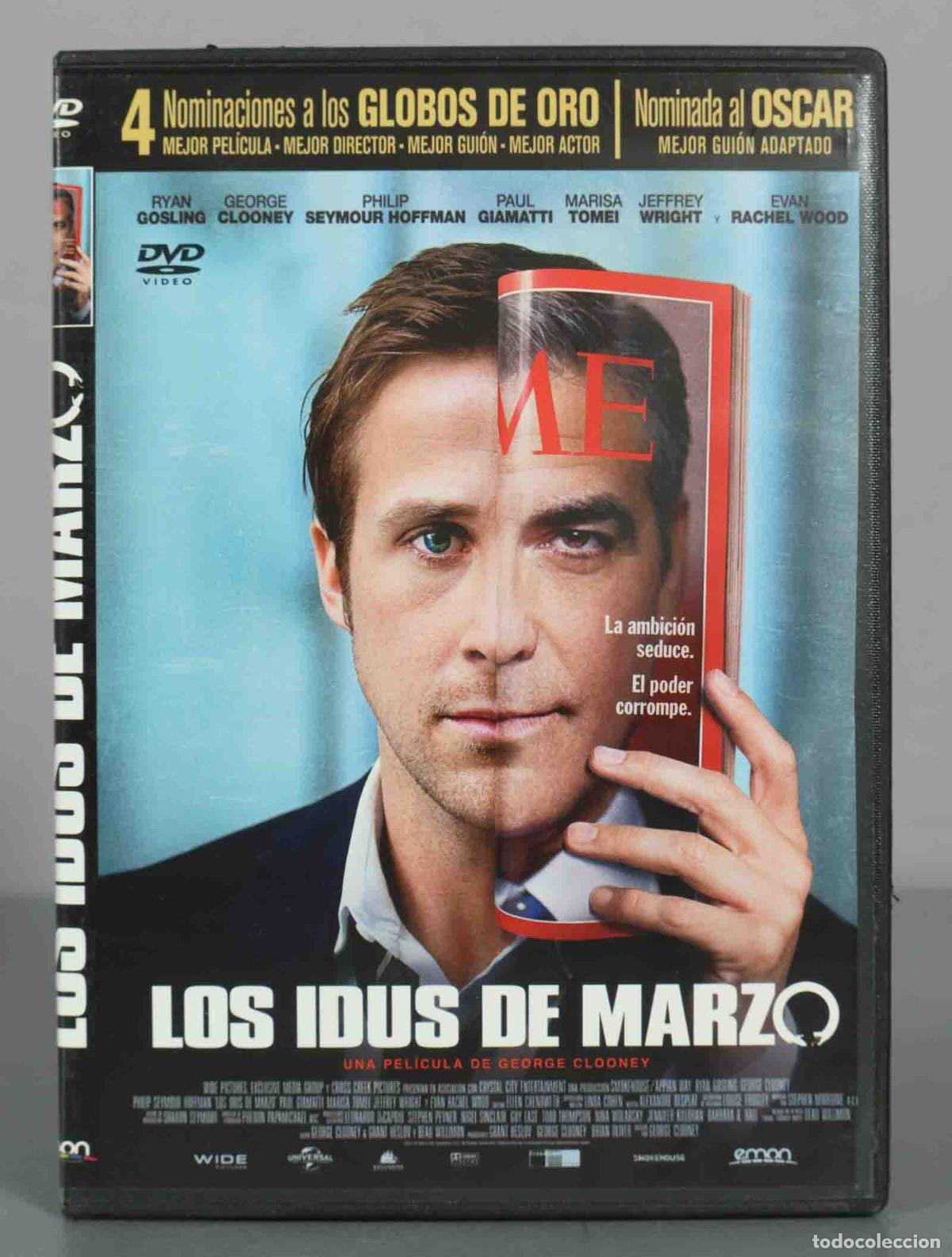 Cine: DVD. Los Idus de Marzo - George Clooney, Ryan Gosling, Philip Seymour Hoffman, Paul Giamatti