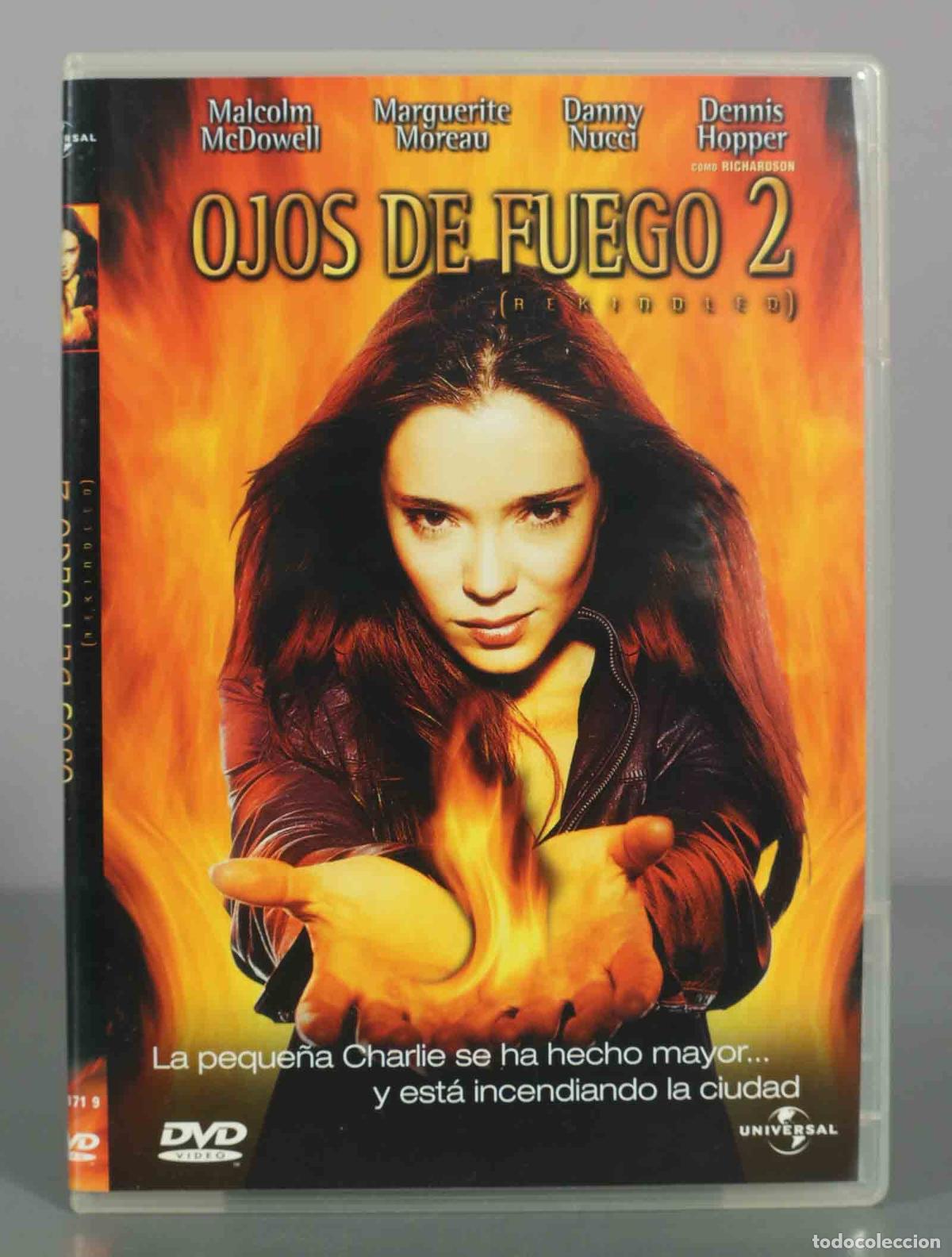 Cinema: DVD. Ojos de fuego 2 - Marguerite Moreau, Malcolm McDowell, Danny Nucci, Dennis Hopper