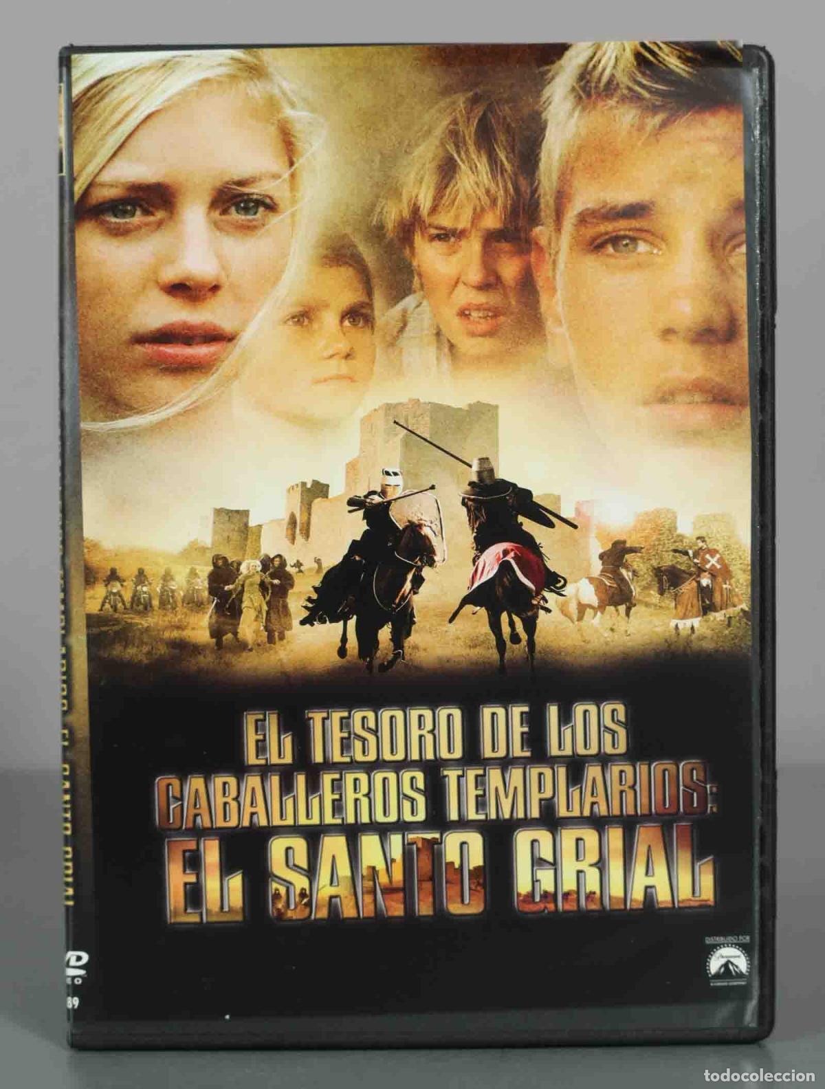 Cinema: DVD. El tesoro de los caballeros templarios: El Santo Grial - Giacomo Campeotto, Julie Grundtvig We