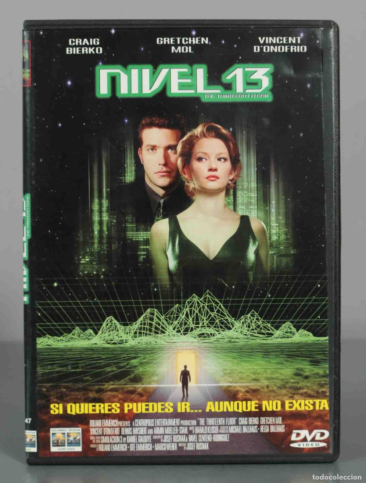 Cine: DVD. Nivel 13 - The Thirteenth Floor - Josef Rusnak, Craig Bierko, Gretchen Mol, Vincent D&acute;Onofrio
