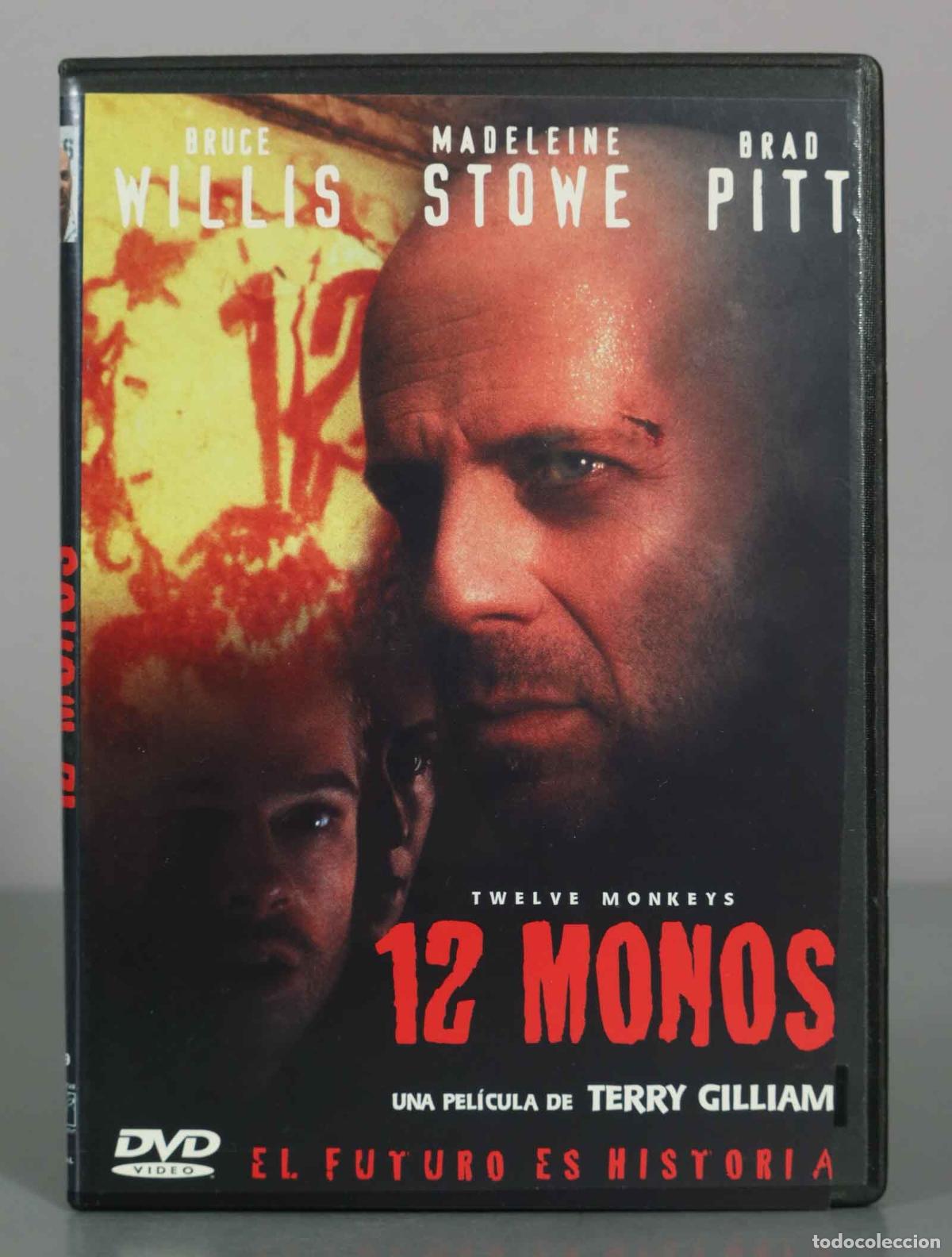 Cine: DVD. 12 Monos - Terry Gilliam, Bruce Willis, Madeleine Stowe, Brad Pitt