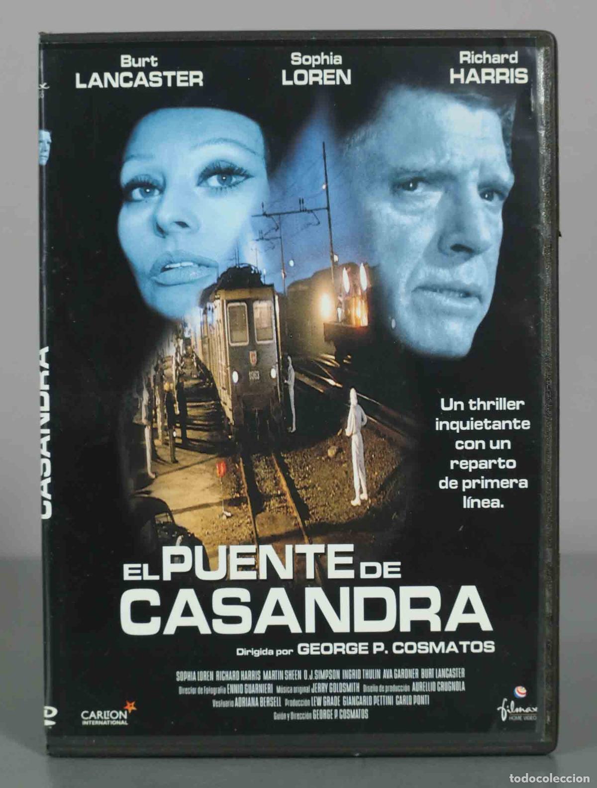 Cine: DVD. El puente de Casandra - George P. Cosmatos, Sophia Loren, Richard Harris, Burt Lancaster