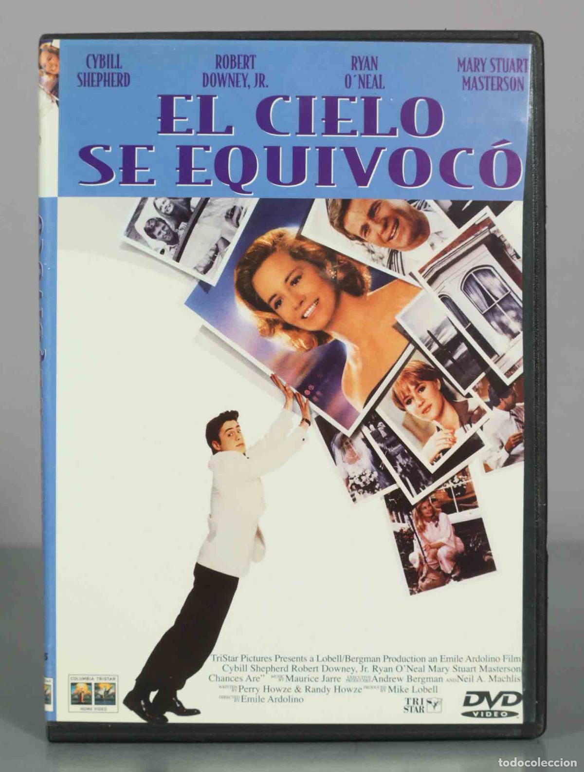 Cine: DVD. El cielo se equivoc&oacute; - Emile Ardolino, Cybill Shepherd, Robert Downey Jr., Ryan O&acute;Neal, Mary S