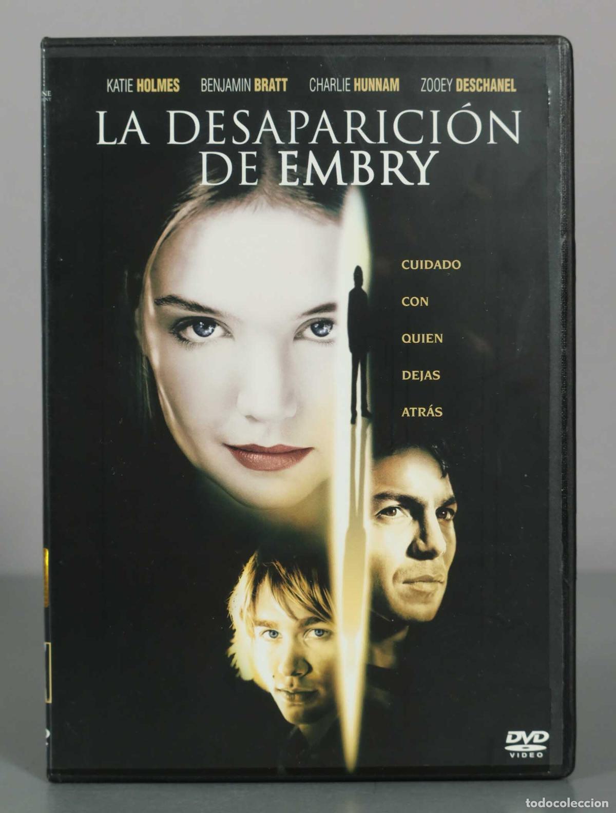 Cine: DVD. La desaparici&oacute;n de Embry - Katie Holmes, Benjamin Bratt, Charlie Hunnam, Zooey Deschanel