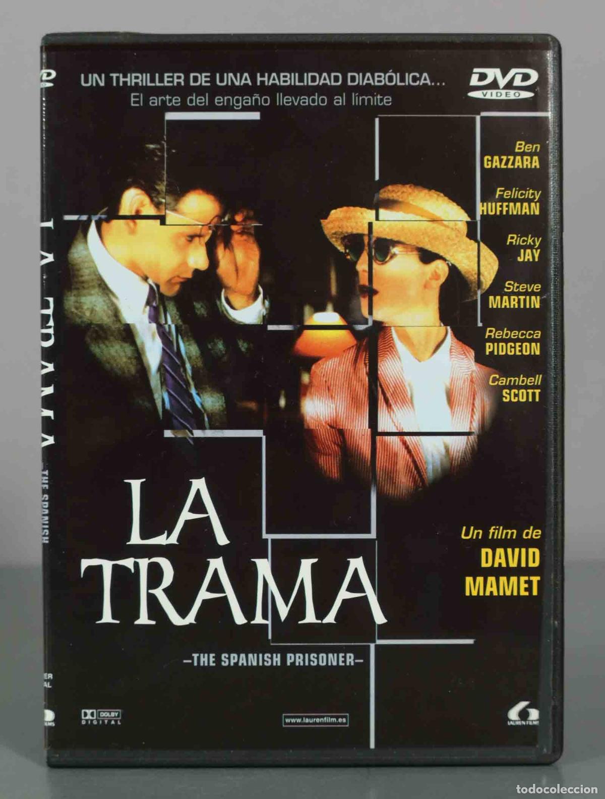 Cine: DVD. La trama (The Spanish Prisoner) - David Mamet, Campbell Scott, Steve Martin, Ben Gazzara, Feli