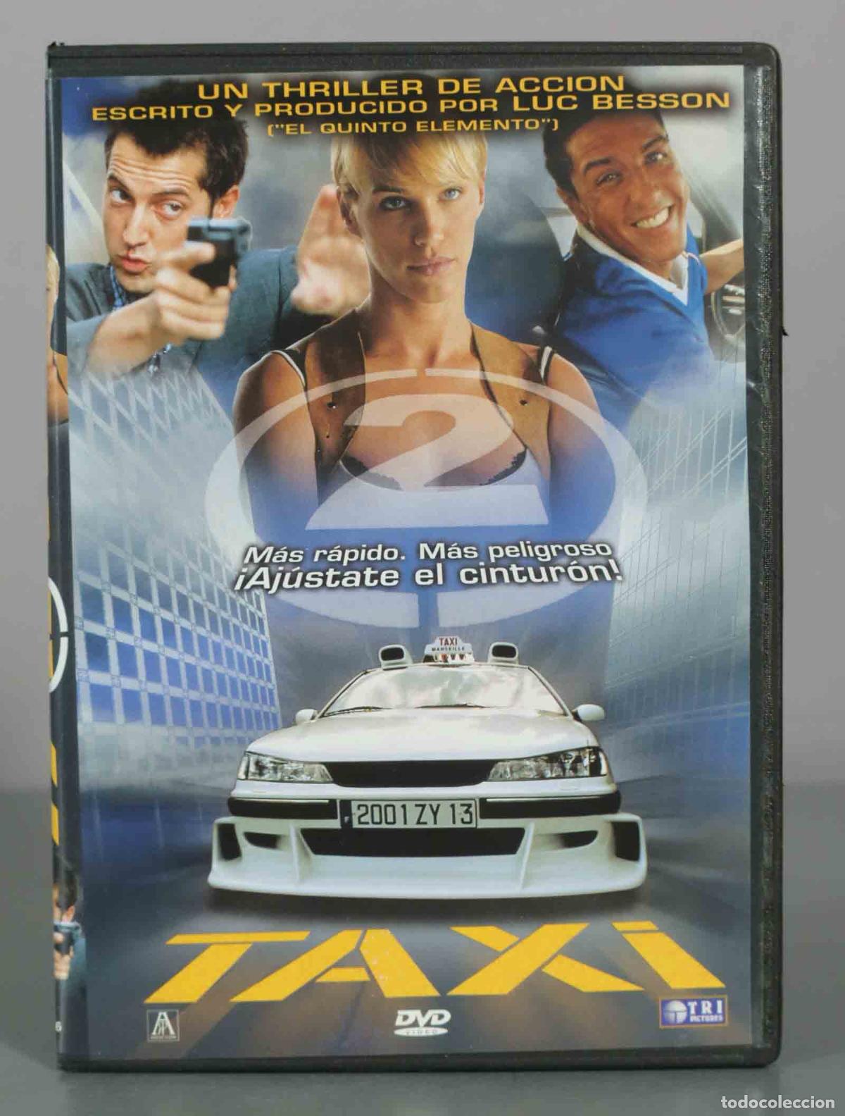 Cine: DVD. Taxi 2 - Luc Besson - G&eacute;rard Krawczyk, Samy Naceri, Fr&eacute;d&eacute;ric Diefenthal, Marion Cotillard, Emm