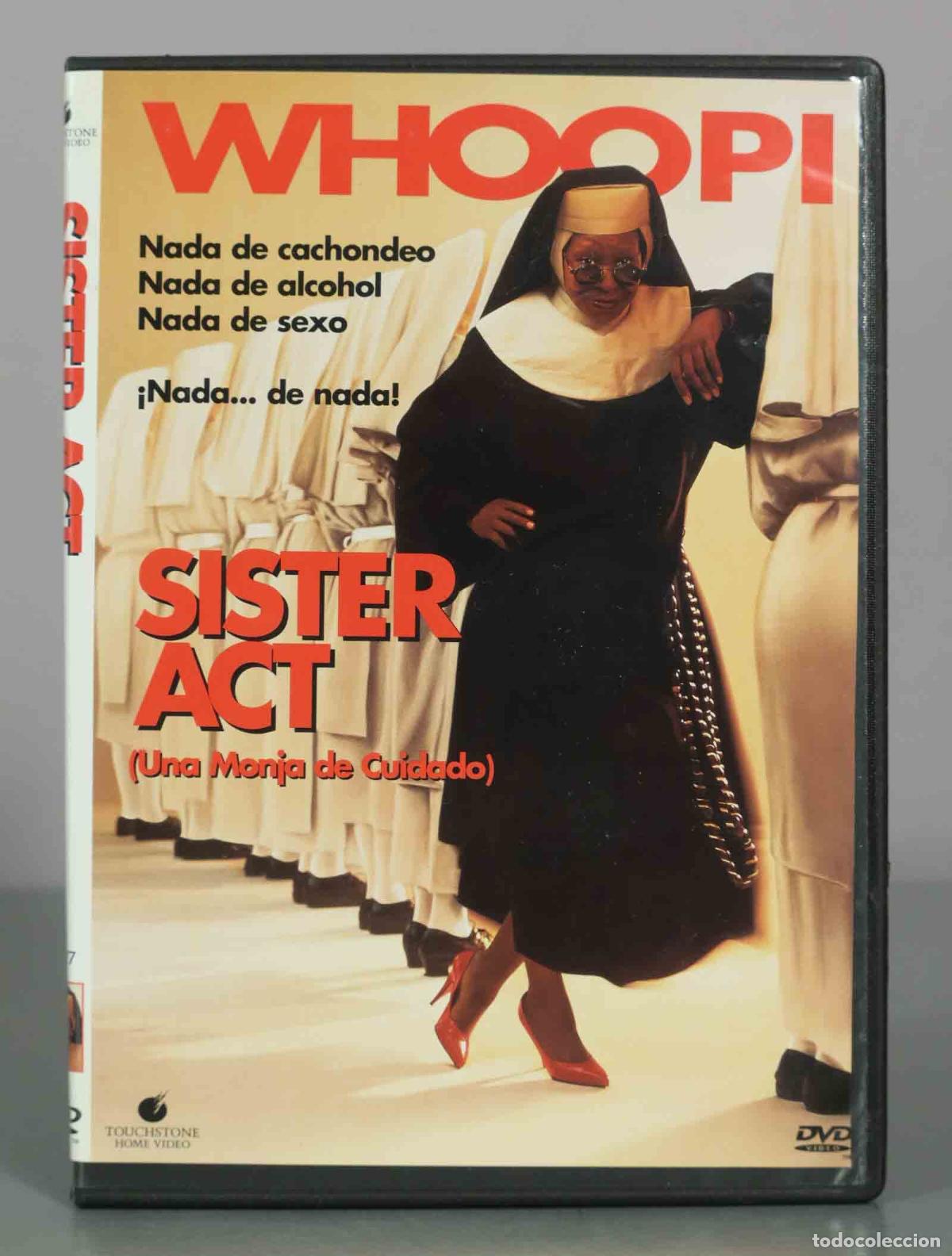 Kino: DVD. Sister Act (Una monja de cuidado) - Whoopi Goldberg, Maggie Smith, Kathy Najimy - Emile Ardoli